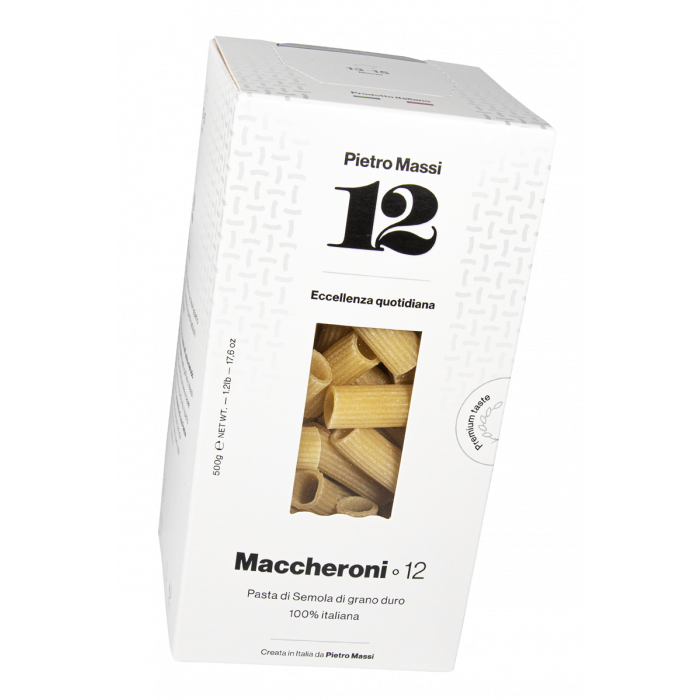 PASTA MASSI: Maccheroni 12, 16 oz – Italian Import Connection